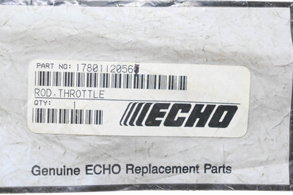 New OEM Echo 17801120560, 17801120561 Throttle Rod NOS