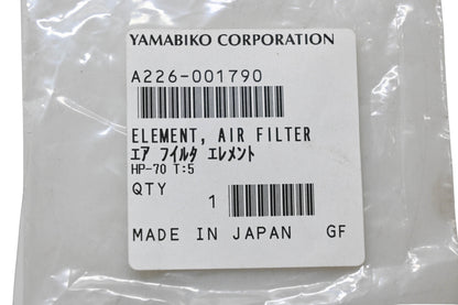 Yamabiko A226-001790, A226001790 Air Filter Element NOS