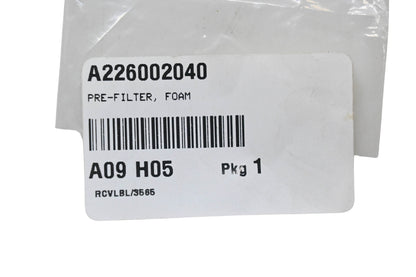 New OEM Echo A226002040 Foam Pre-Filter NOS
