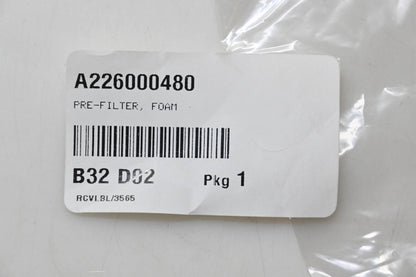 New OEM Echo A226000480 Foam Pre-Filter NOS