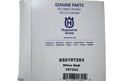 New OEM Husqvarna 532197253 Drive Belt NOS