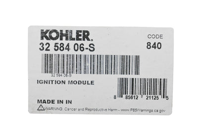 Kohler 32 584 06-S Ignition Module NOS