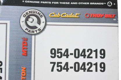 Genuine Parts 954-04219, 754-04219 Belt NOS