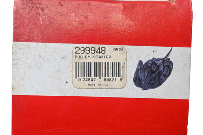 New OEM Briggs & Stratton 299948 Pulley Starter Gear NOS