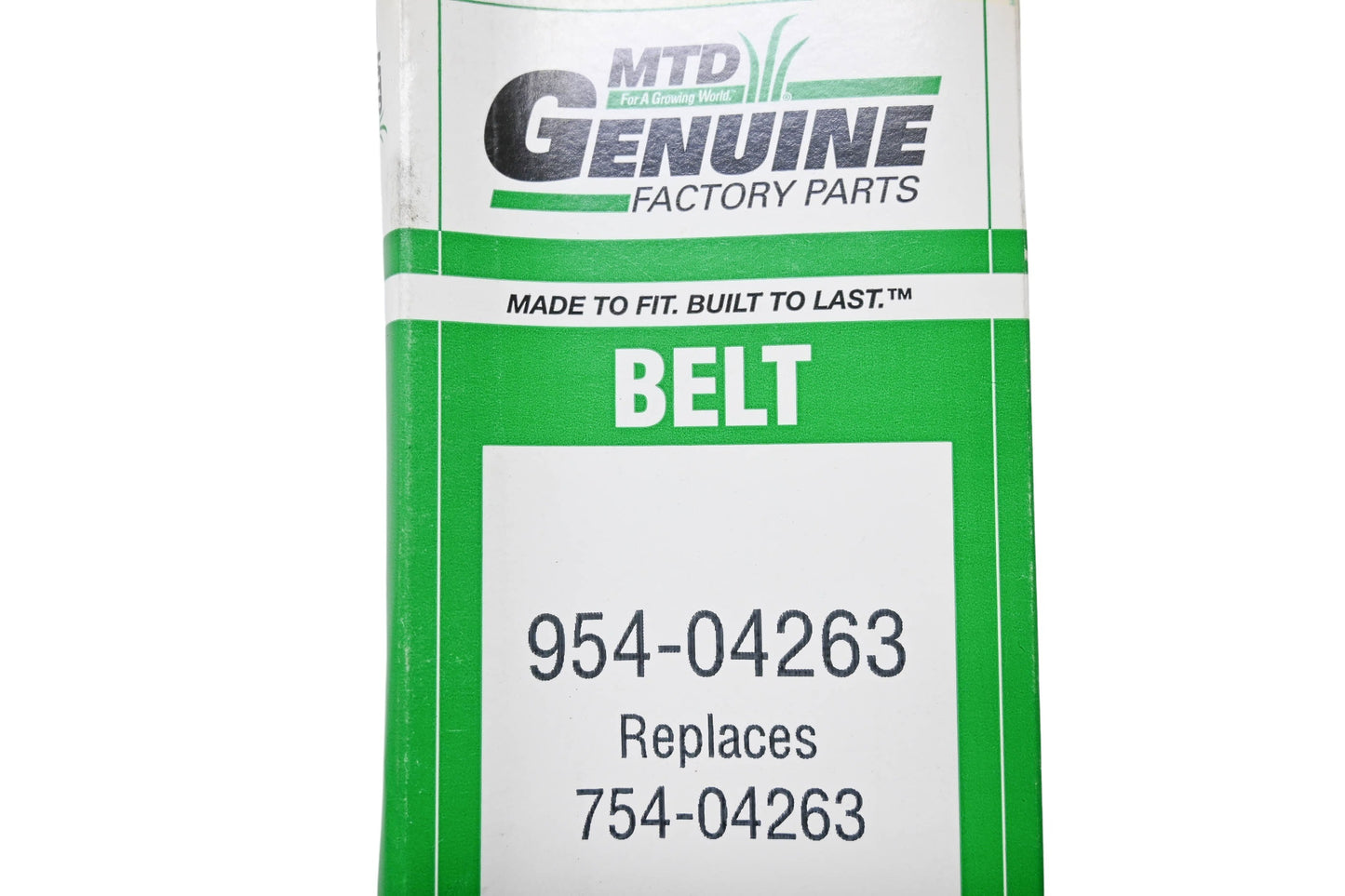 MTD 954-04263, 754-04263 Belt NOS