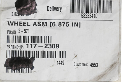Toro 117-2309 Wheel Assembly NOS
