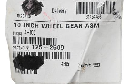 Toro 125-2509, 133-2625 Wheel Gear Assembly 10" NOS