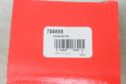 New OEM Briggs & Stratton 799868 Carburetor NOS