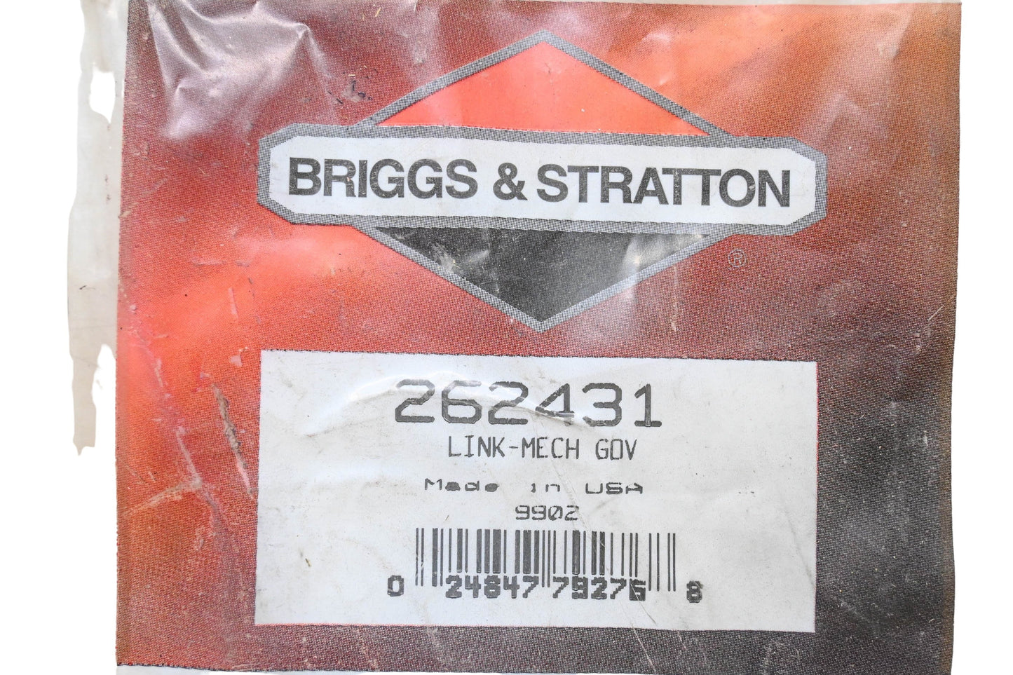 New OEM Briggs & Stratton 262431 Mechanical Governor Link NOS