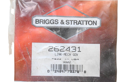 New OEM Briggs & Stratton 262431 Mechanical Governor Link NOS