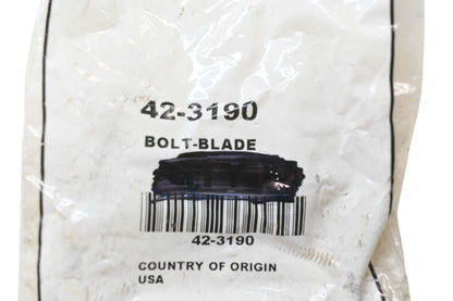 Toro 42-3190 Blade Bolt NOS