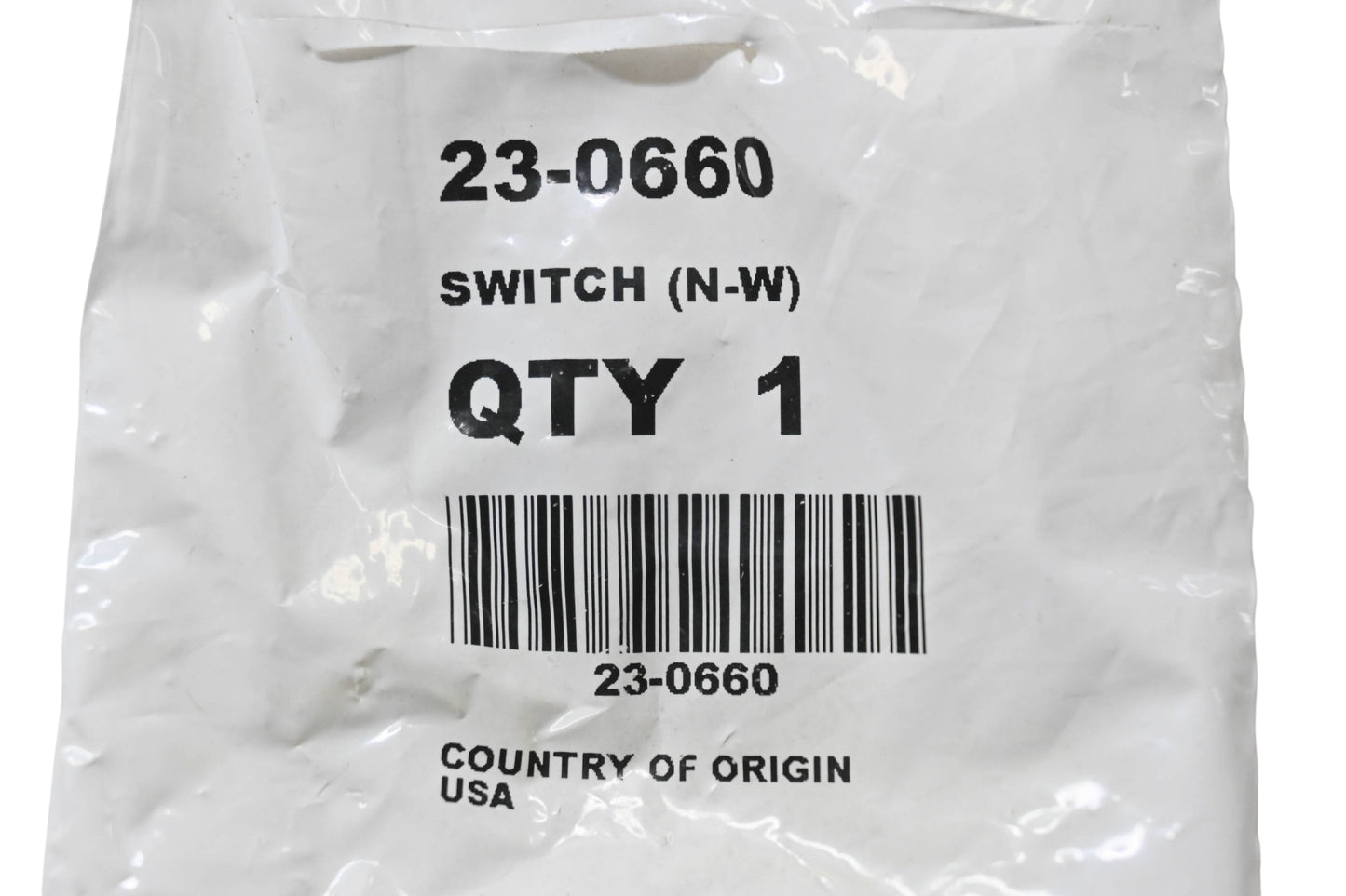 Toro 23-0660 Switch NOS