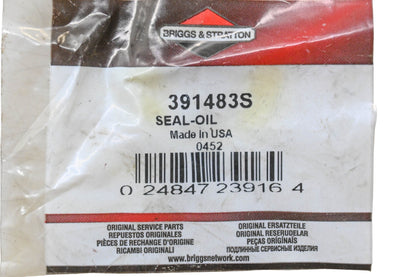New OEM Briggs & Stratton 391483S Oil Seal NOS