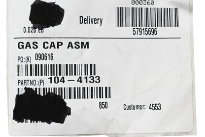 Toro 104-4133 Gas Cap Assembly NOS