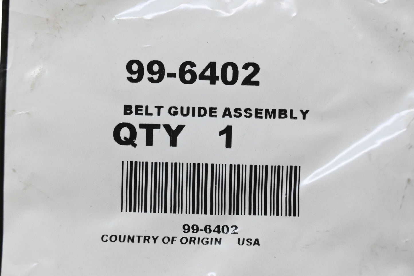 Toro 99-6402 Belt Guide Assembly Kit NOS