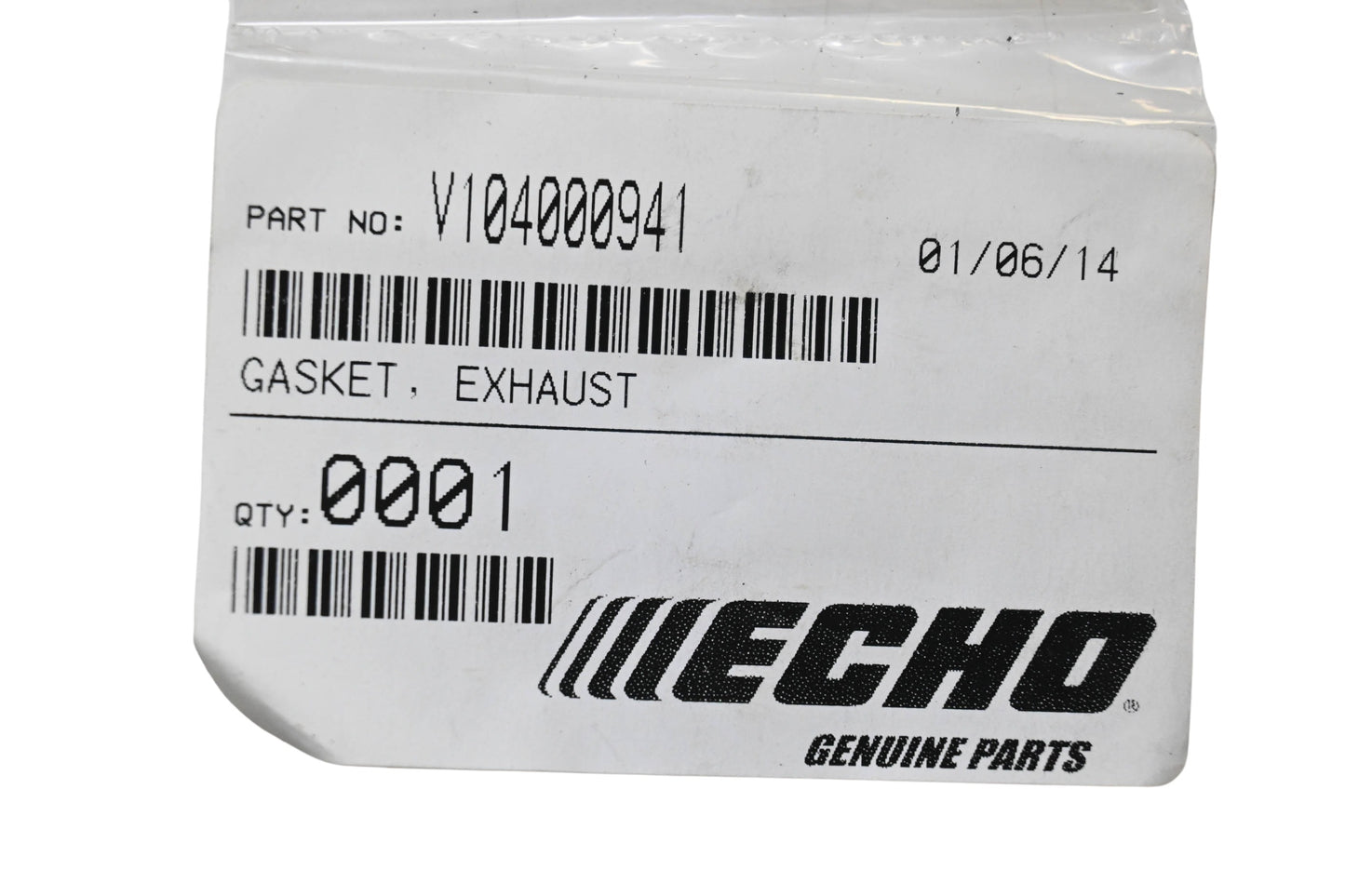New OEM Echo V104000941 Exhaust Gasket NOS