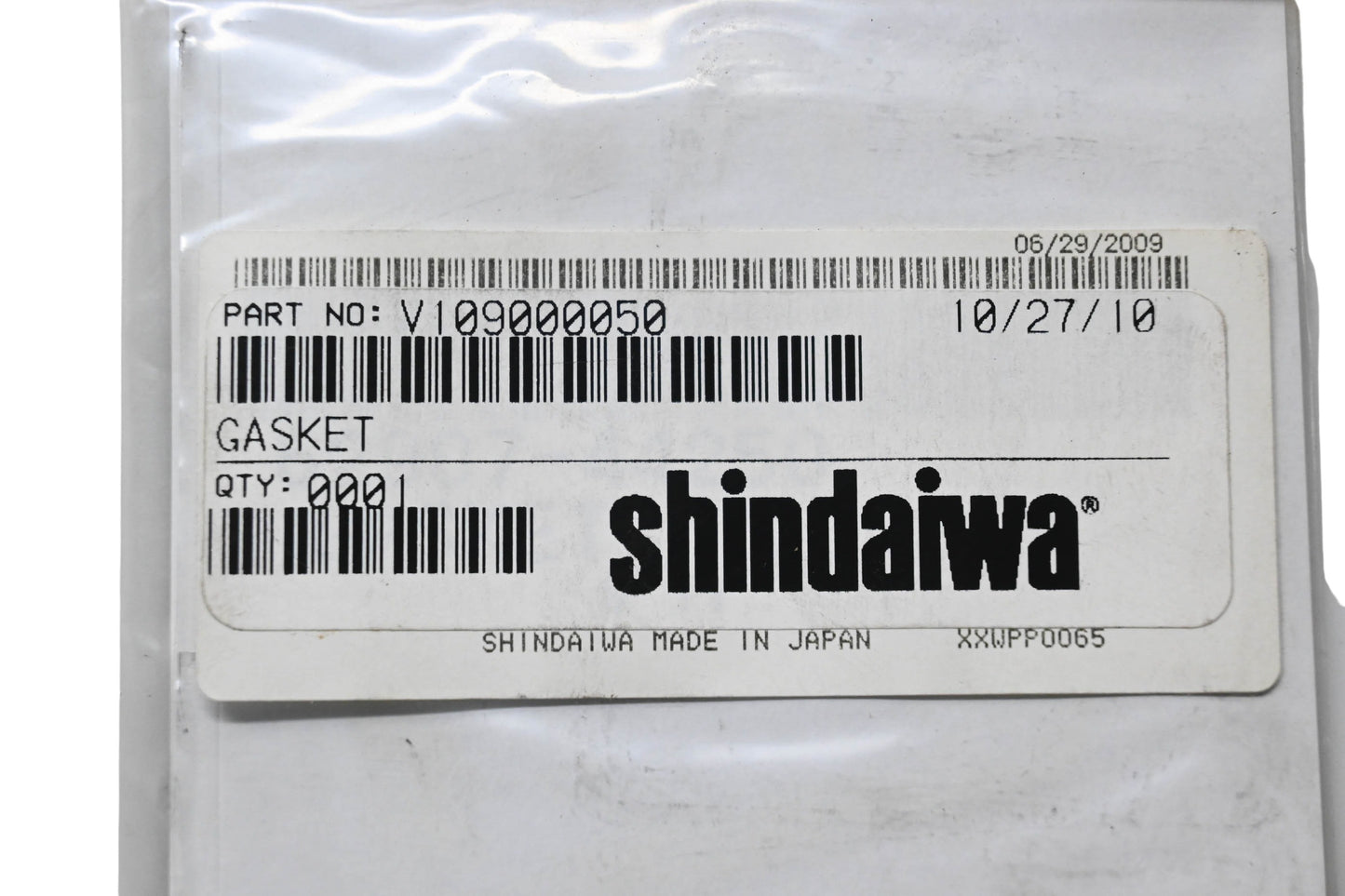 Shindaiwa V109000050 Gasket NOS
