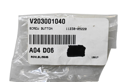 New OEM Echo V203001040, 11230-05220 Button Screws Qty 4 NOS