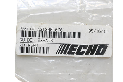 New OEM Echo A313001070 Exhaust Guide NOS