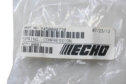 New OEM Echo V450000720 Compression Spring NOS