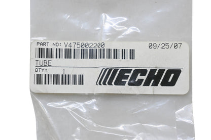 New OEM Echo V475002200 Tube NOS