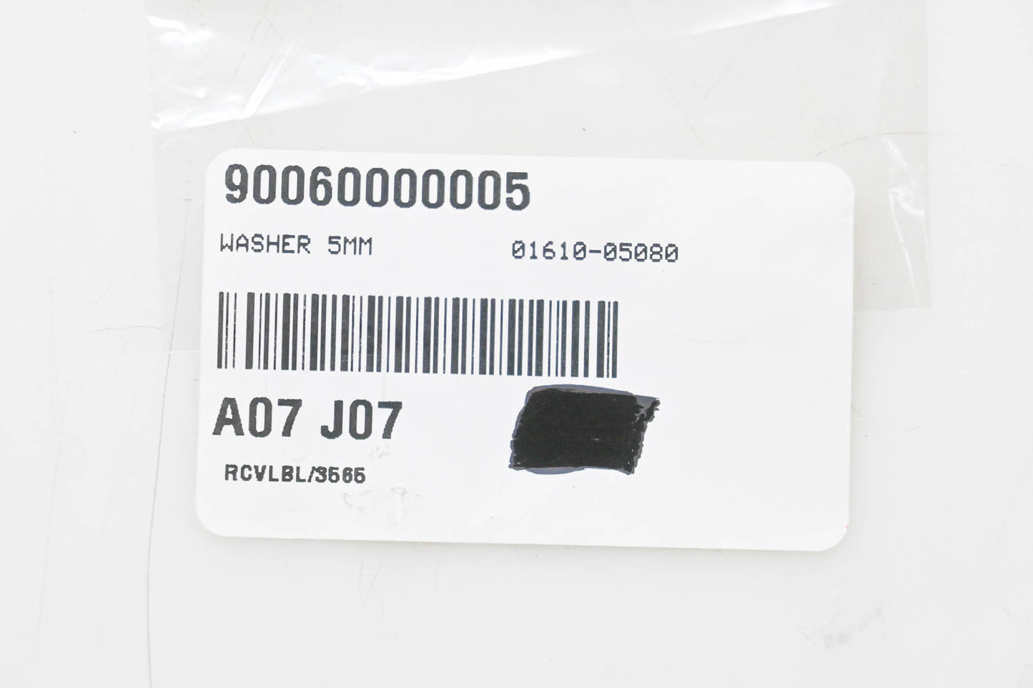 New OEM Echo 90060000005, 01610-05080 Washers Qty 2 NOS
