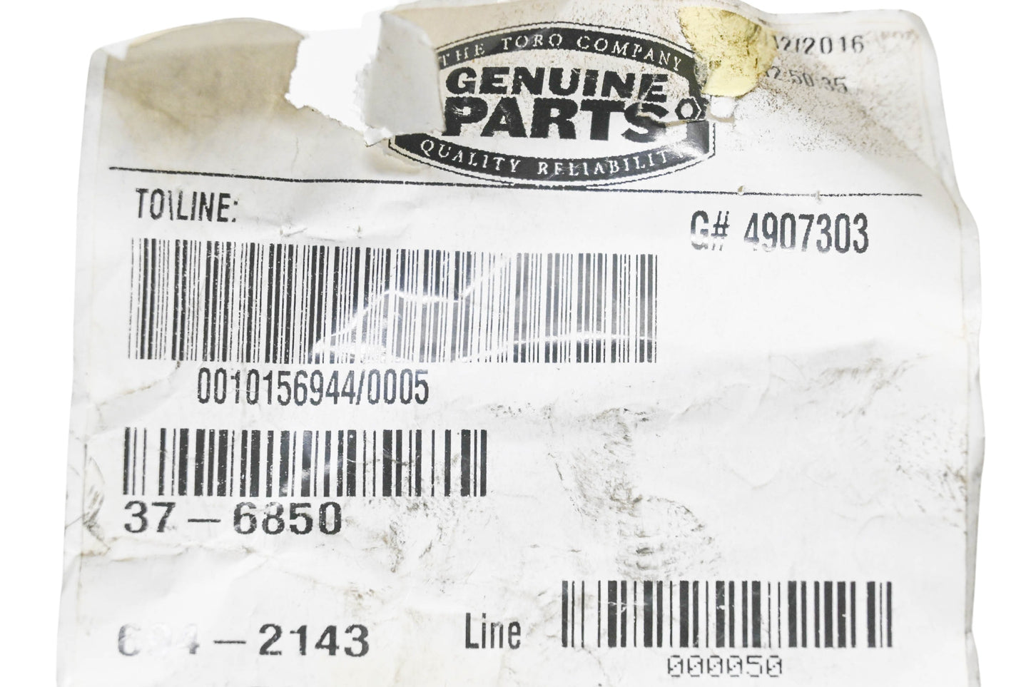 Toro 37-6850 Axle Bearing NOS