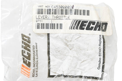 New OEM Echo C453000020, C453000021, 17801021060 Throttle Lever NOS