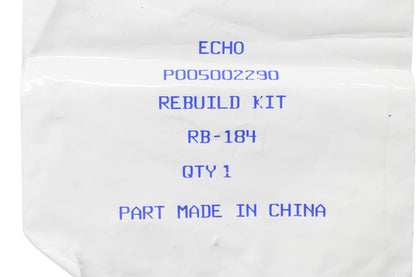 New OEM Echo P005002290, RB-184 Rebuild Kit NOS