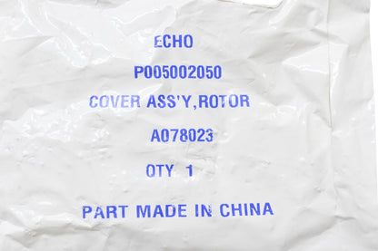 New OEM Echo P005002050, A078023 Rotor Cover Assembly NOS