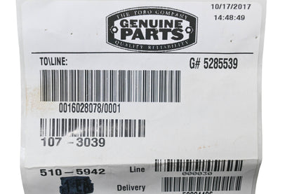 Toro 107-3039 Linchpin NOS