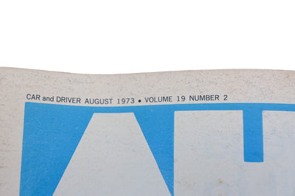 Car And Driver MD038-32 August 1973 Magazine