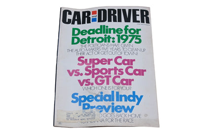 Car And Driver MD038-33 June 1970 Magazine