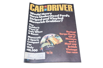 Car And Driver MD038-34 August 1970 Magazine