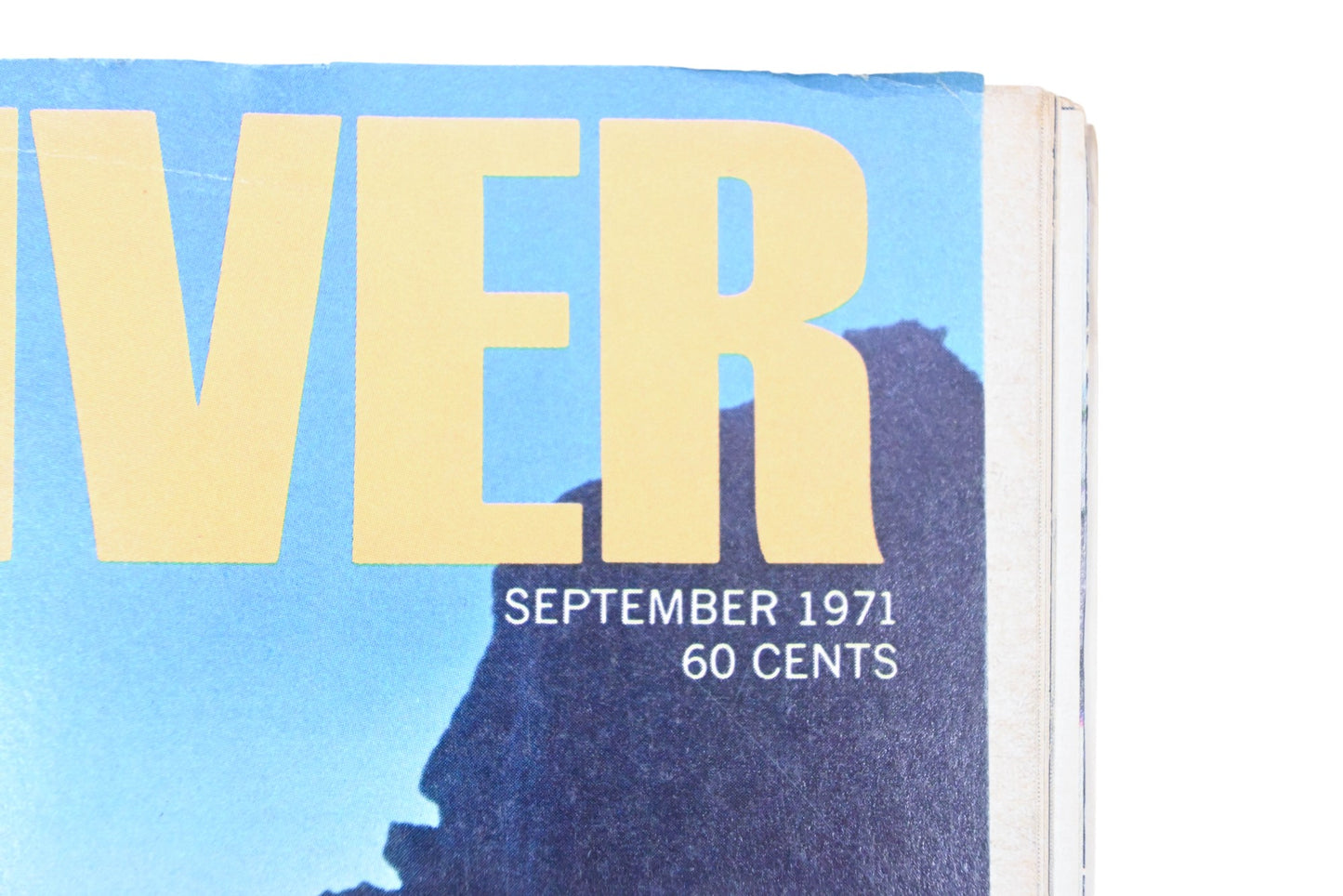 Car And Driver MD038-37 September 1971 Magazine