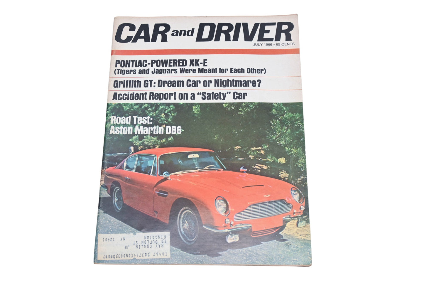 Car And Driver MD038-41 July 1966 Magazine