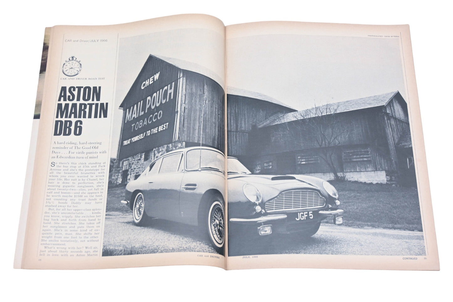 Car And Driver MD038-41 July 1966 Magazine