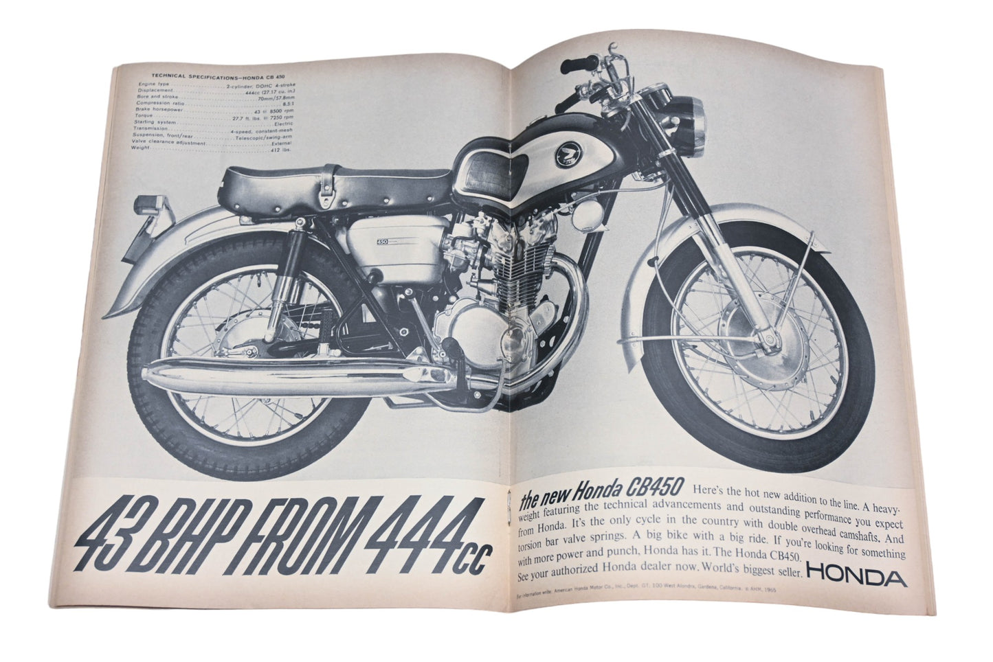 Car And Driver MD038-43 October 1965 Magazine