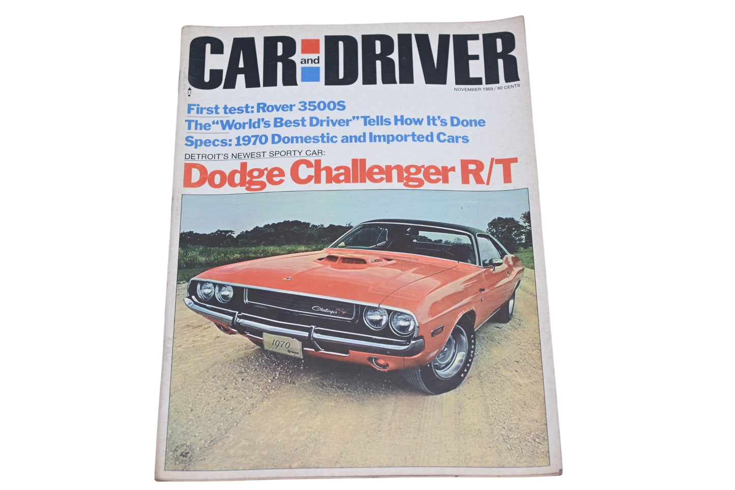 Car And Driver MD038-44 November 1969 Magazine