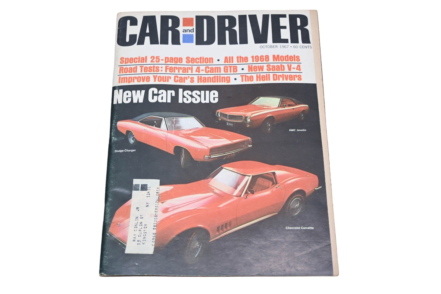 Car And Driver MD038-45 October 1967 Magazine