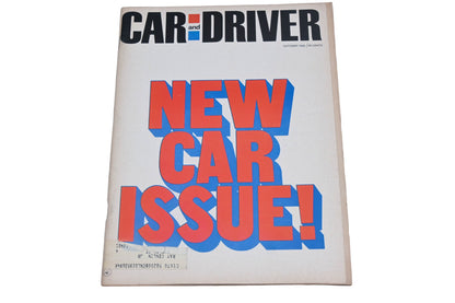 Car And Driver MD038-47 October 1968 Magazine
