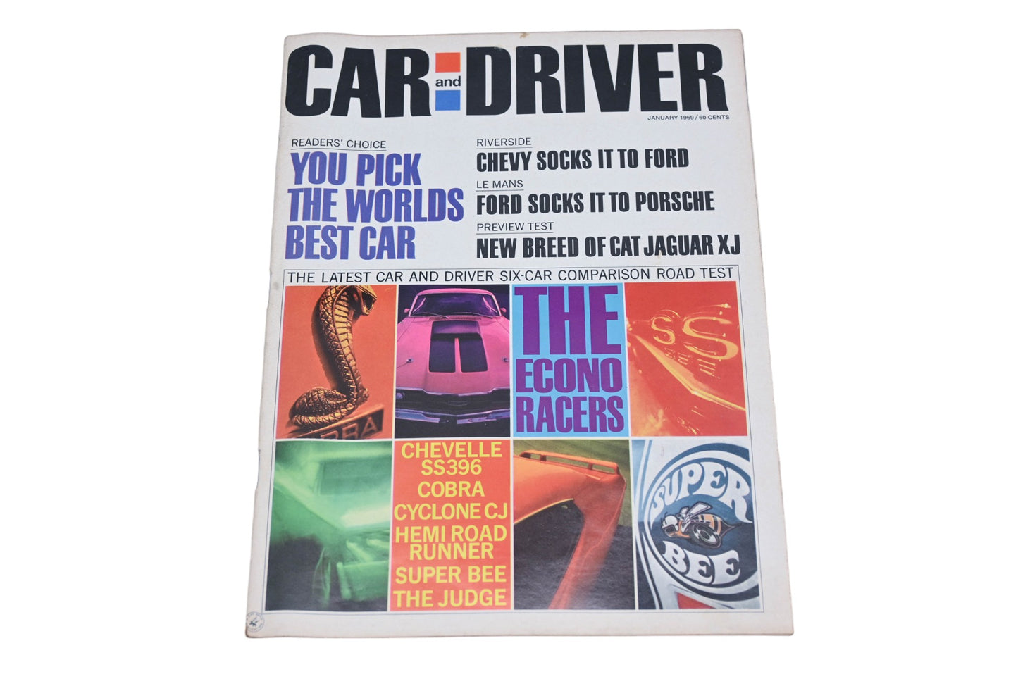 Car And Driver MD038-49 January 1969 Magazine