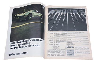 Car And Driver MD038-49 January 1969 Magazine