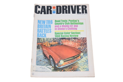 Car And Driver MD038-50 February 1969 Magazine
