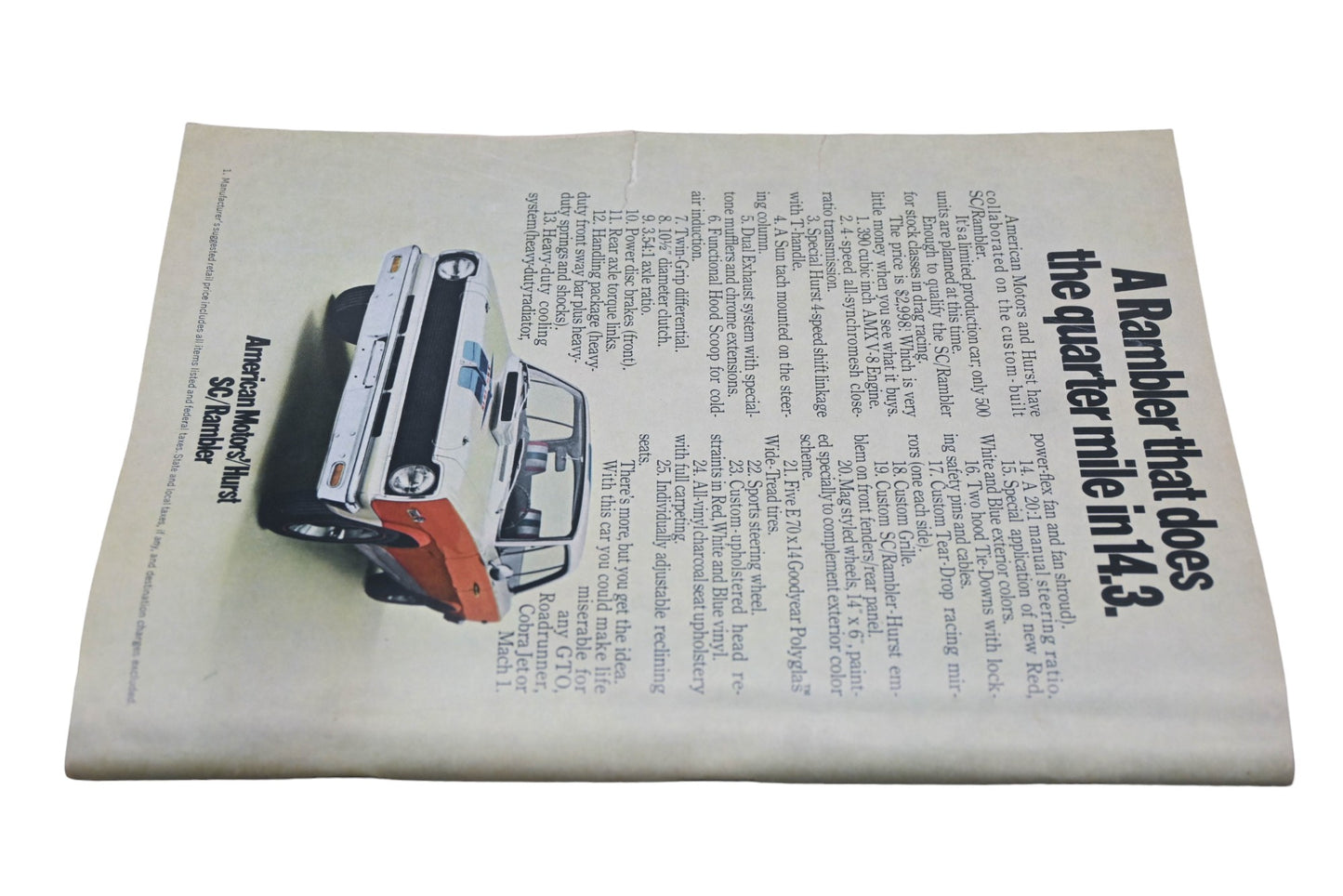 Car And Driver MD038-51 March 1969 Magazine