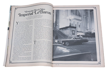 Car And Driver MD038-52 April 1969 Magazine