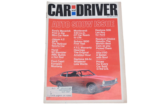 Car And Driver MD038-53 May 1969 Magazine