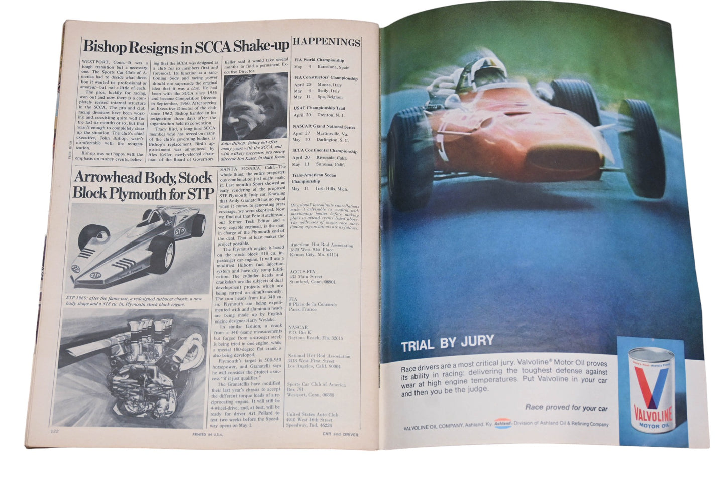 Car And Driver MD038-53 May 1969 Magazine