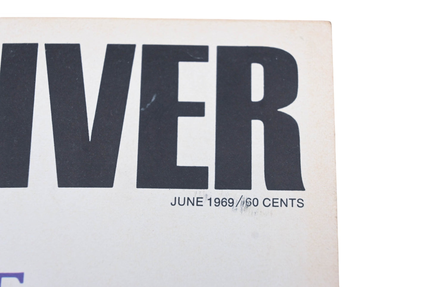Car And Driver MD038-54 June 1969 Magazine