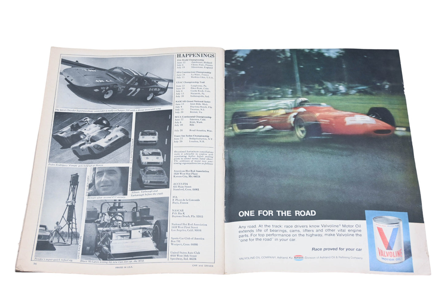 Car And Driver MD038-55 July 1969 Magazine